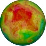 Arctic ozone map for 2024-04-15